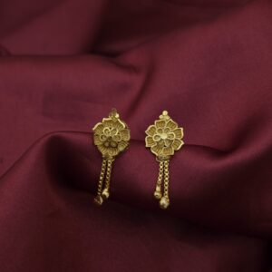 Premium foaming chain drops earing 