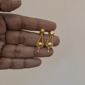 premium foaming drops earings 