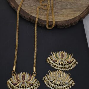 premium foaming ad stone lotus dollar chain 