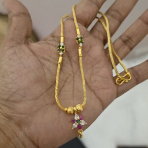 Premium foaming ad stone necklace