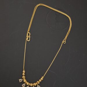 Premium foaming ad stone necklace 