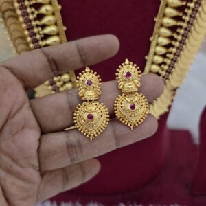  Premium foaming leaf earings