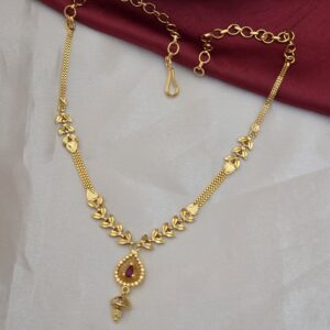 Premium foaming ad stone necklace