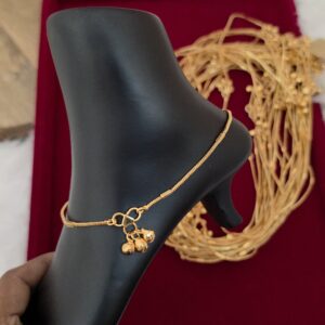 Premium foaming sounding anklets