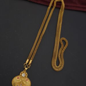 Premium faoming enamel dollar chain 28 inch