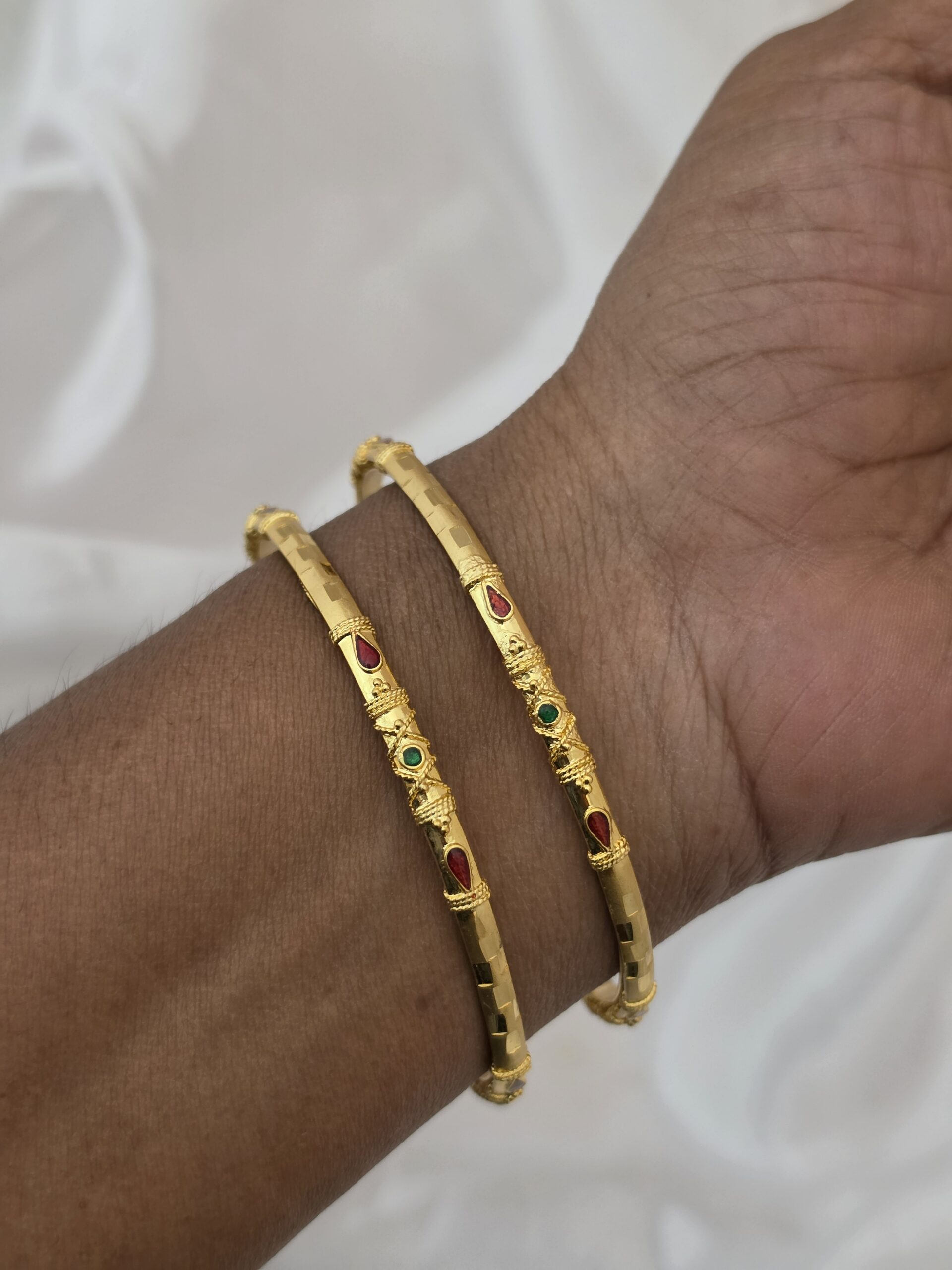 Premium foaming flower bangle - Image 2