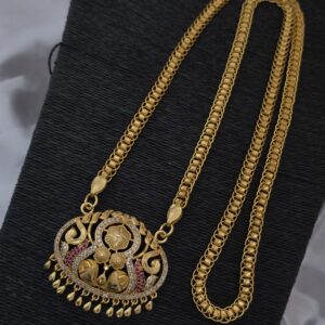 Premium foaming ad stone 28 inch dollar chain 