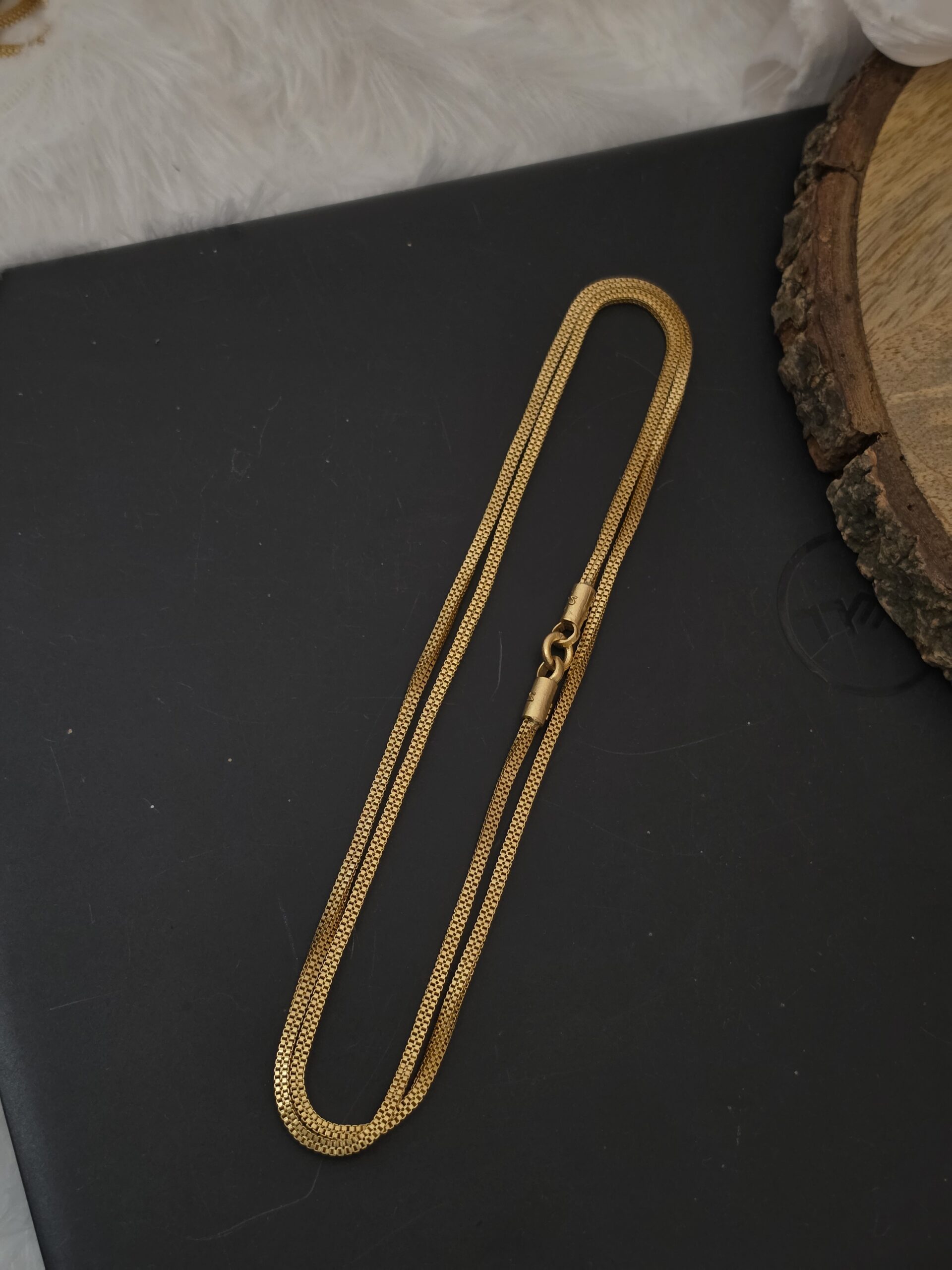 Premium impon over thick unpolished chain