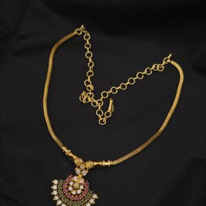 Premium foaming ad stone necklace 