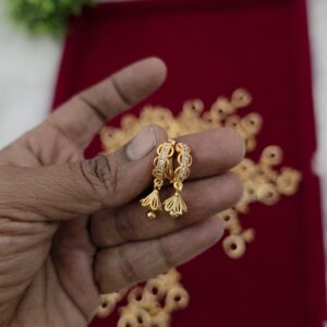 premium foaming baali drops earing 