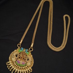 Premium foaming 32 inch enamel lakshmi dollar chain