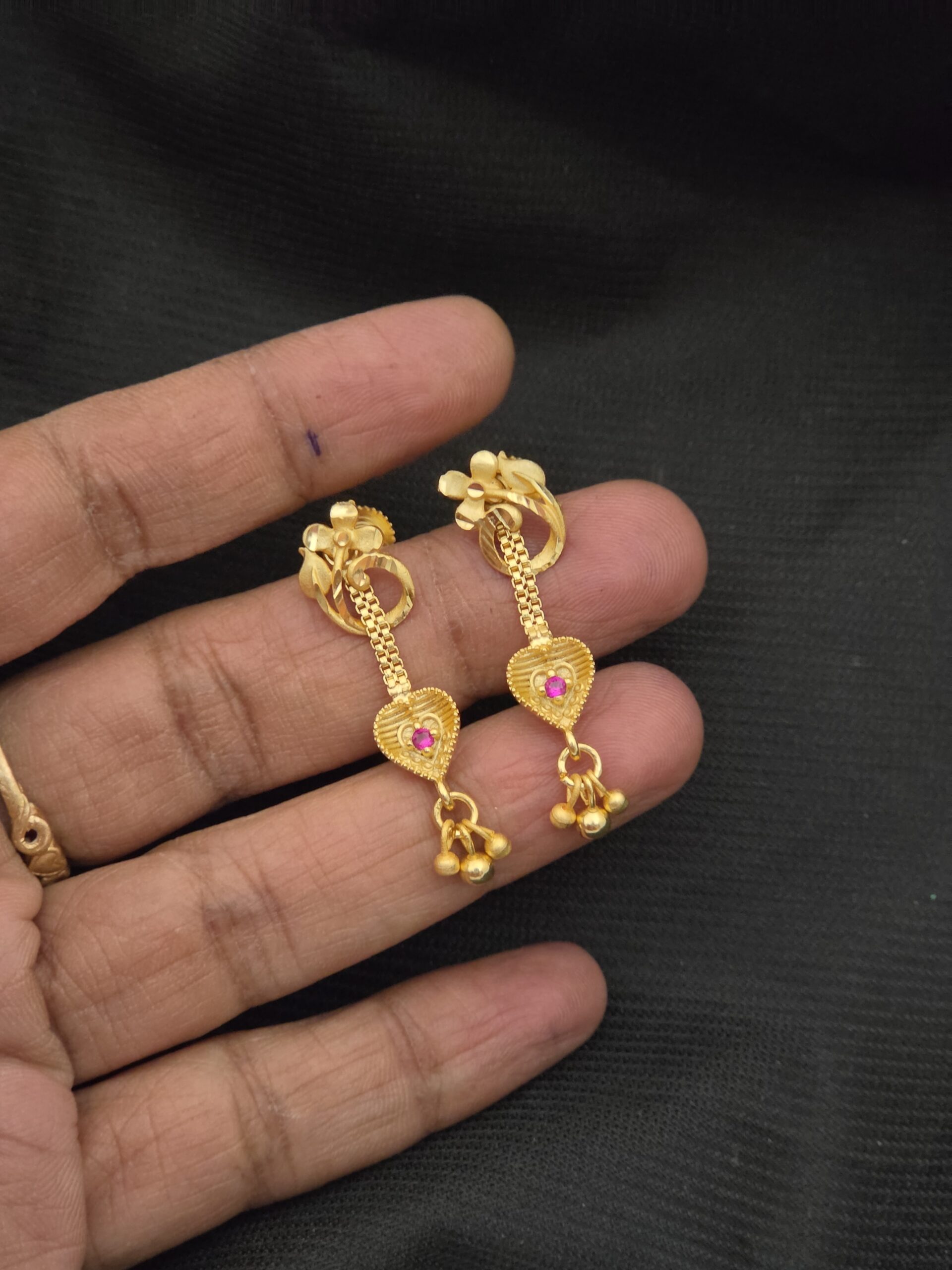 Premium foaming chain drops earing