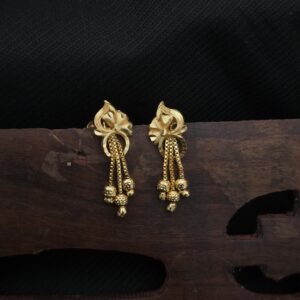 premium foaming chain drops earings