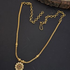  Premium foaming ad stone flower necklace