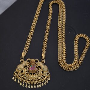 Premium foaming enamel lakshmi dollar chain 30 inch 