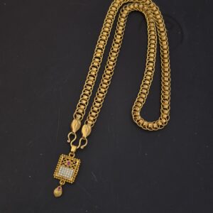 Premium foaming ad stone dollar chain 