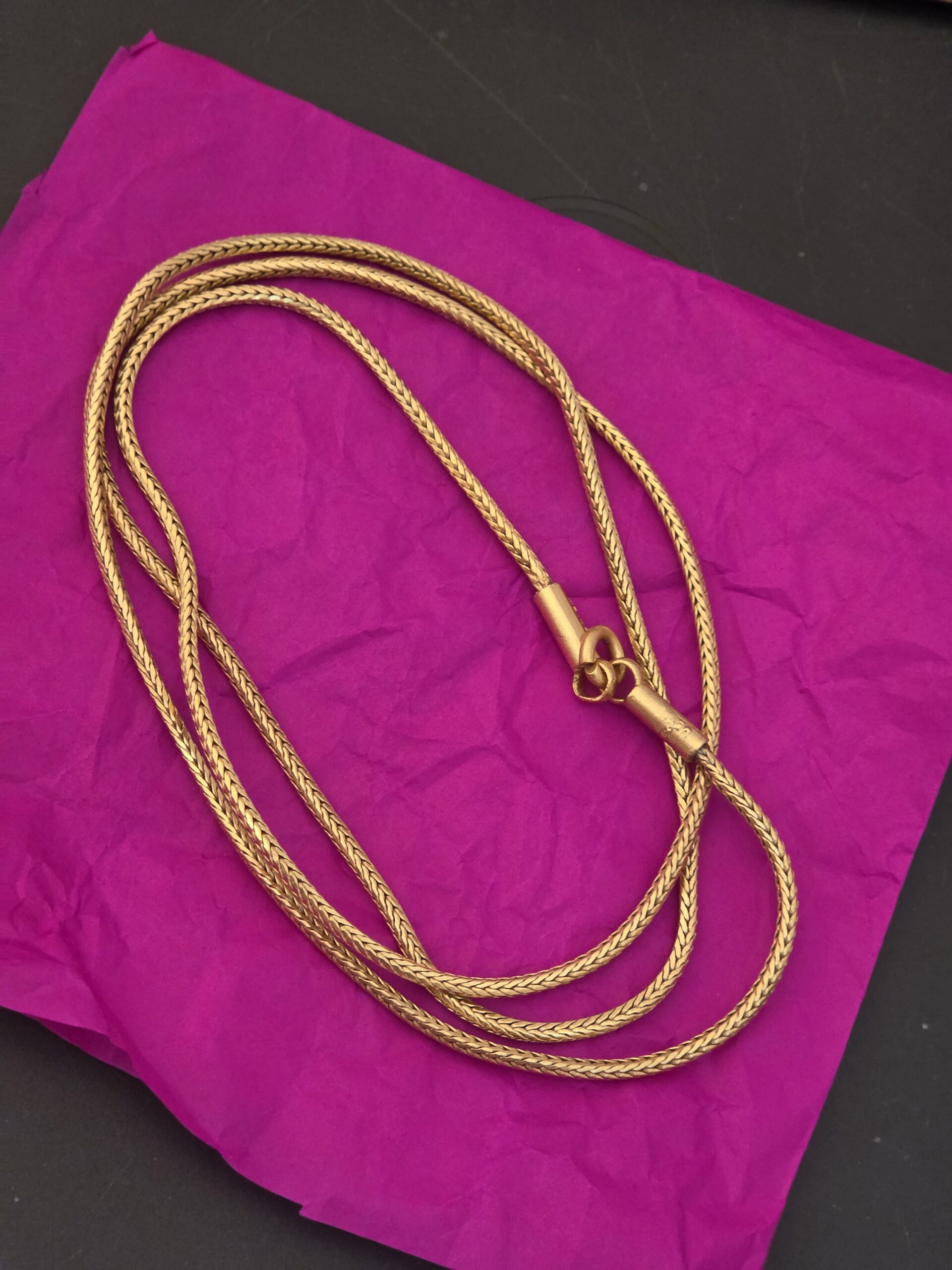 Premium impon kopi chain 30 inch