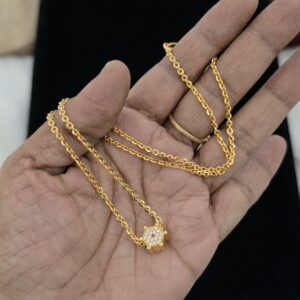 Premium foaming ad stone ball necklace 