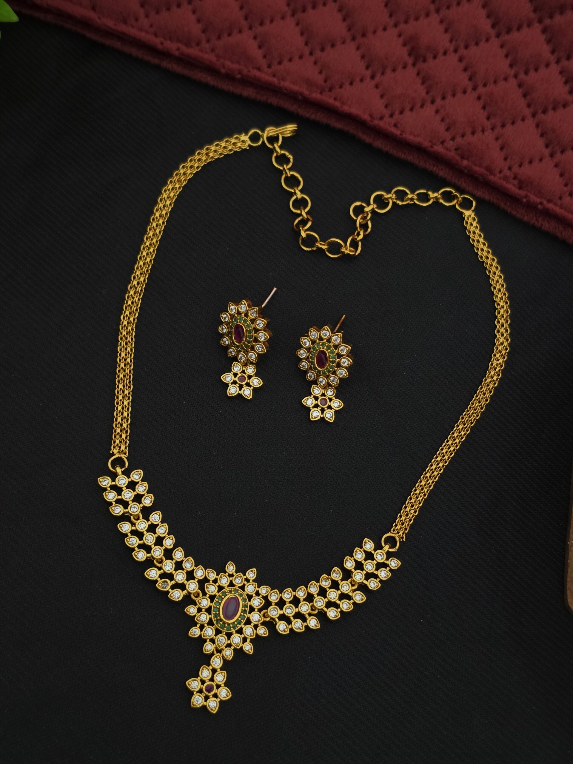 premium Matt Detachable Antique finish Chocker