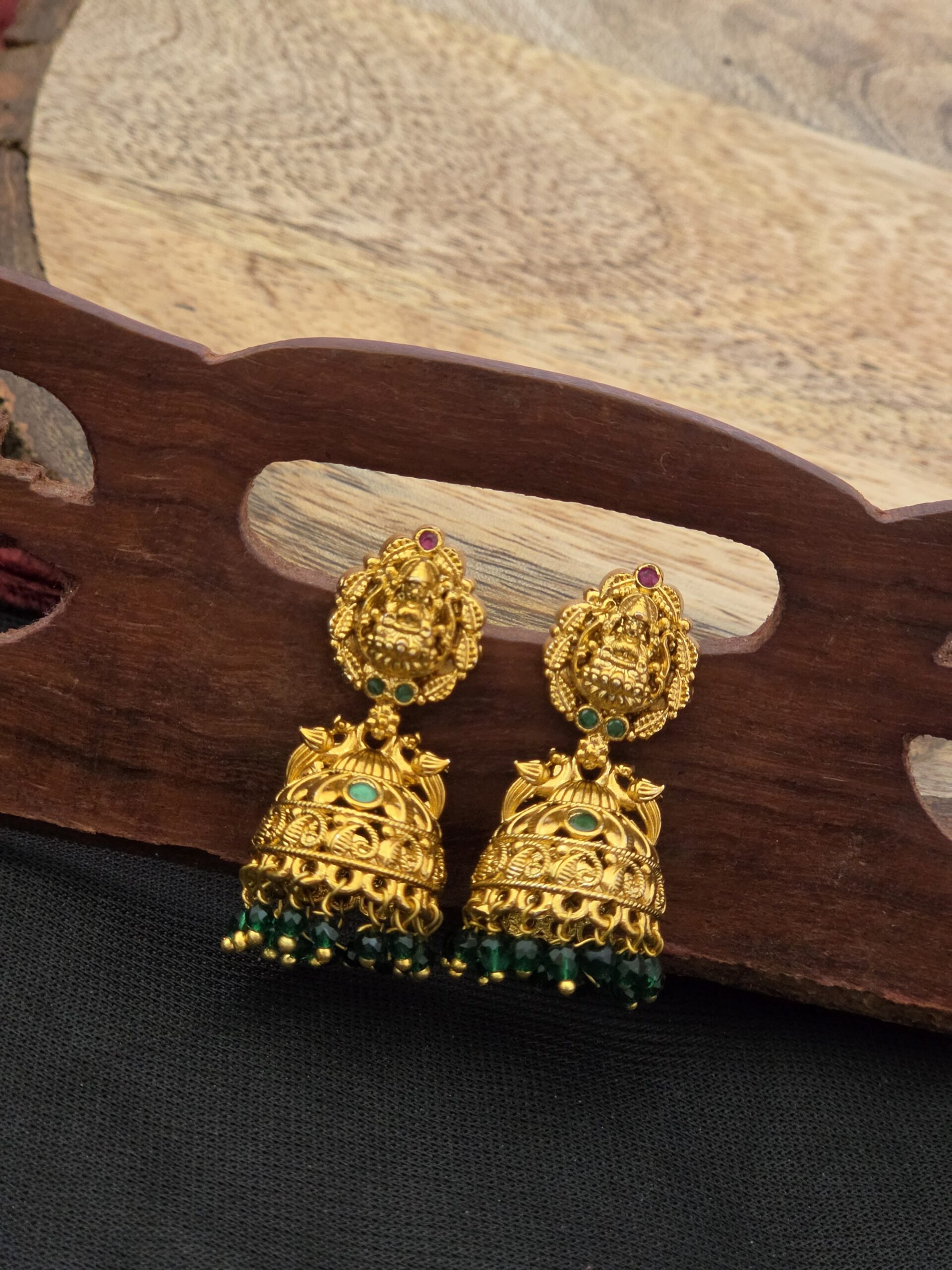 Premium Antique Lakshmi Jhumkha