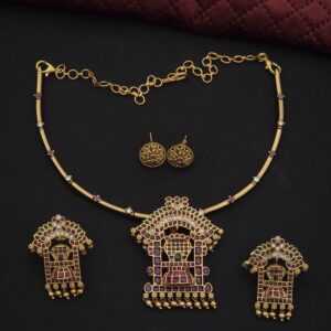 Premium  Matt Hasli Necklcace with pendant