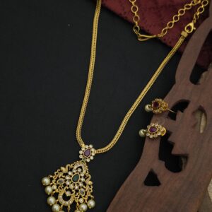 Premium Matt Ad thickline Necklace.