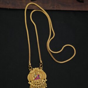Premium Foaming Lakshmi Dollar Chain 24 Inches
