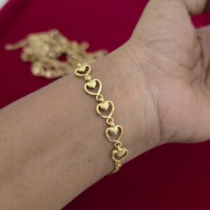 Premium Impon Heart Type Bracelet