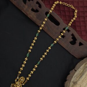 Premium Matt Finish Vinayagar pendant Malai
