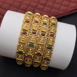 Premium Matt Finish Ad Stone Bangle