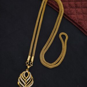 Premium Foaming Royal Look Dollar Chain 32 Inch