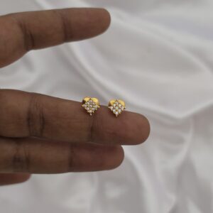 Premium Foaming Ad Stone Heart Type Stud