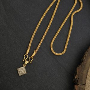 One Day Offer Ad Stone 18 inch Dollar Chain