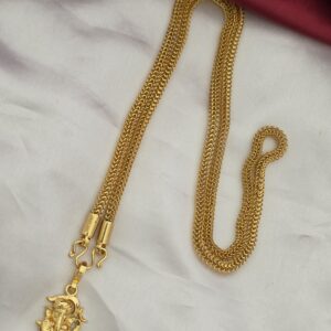 Premium Foaming Vinayagar 18 Inch Dollar Chain