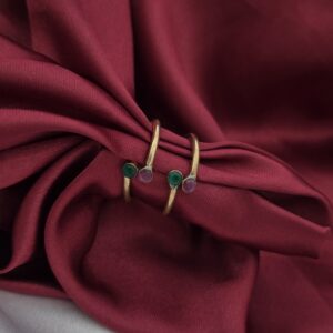 Premium Impon Ruby Stone Toe Ring