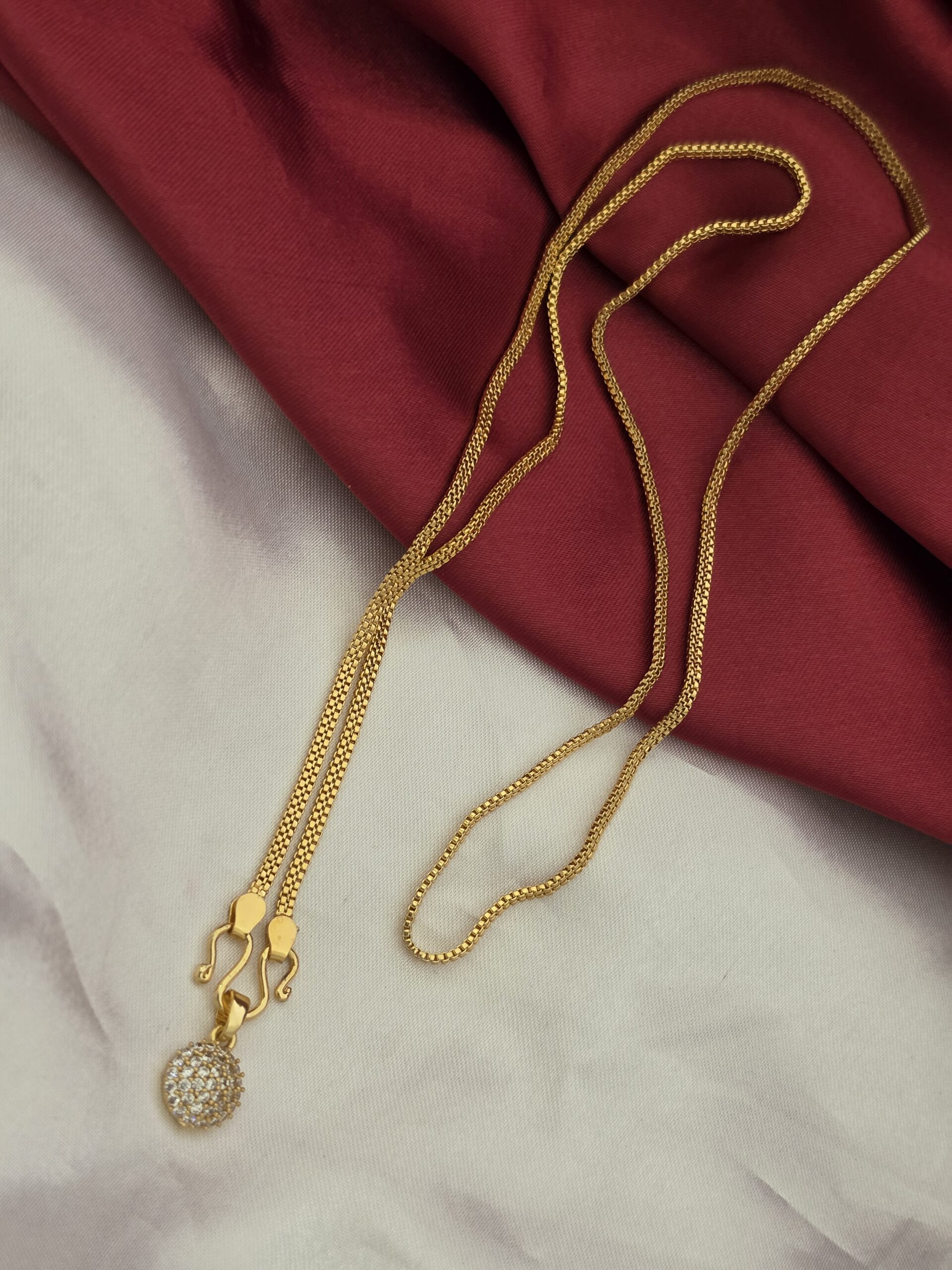 One Day Offer Premium Button Type Dollar Chain