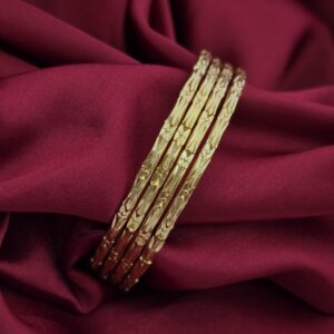 Premium Impon Bangle Comes With 4 Piece
