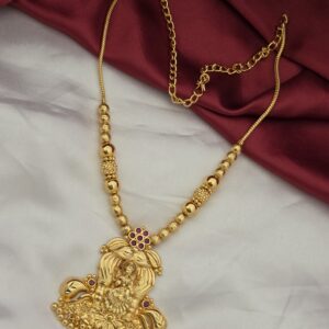 Premium Foaming Lakshmi Ball Necklace