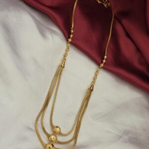 Premium Foaming 3 Ball Necklace