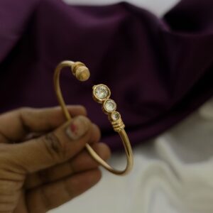 Premium Impon Stone Adjustable Bangle