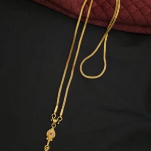 Premium Foaming Murugar Vel Dollar Chain 28 Inch