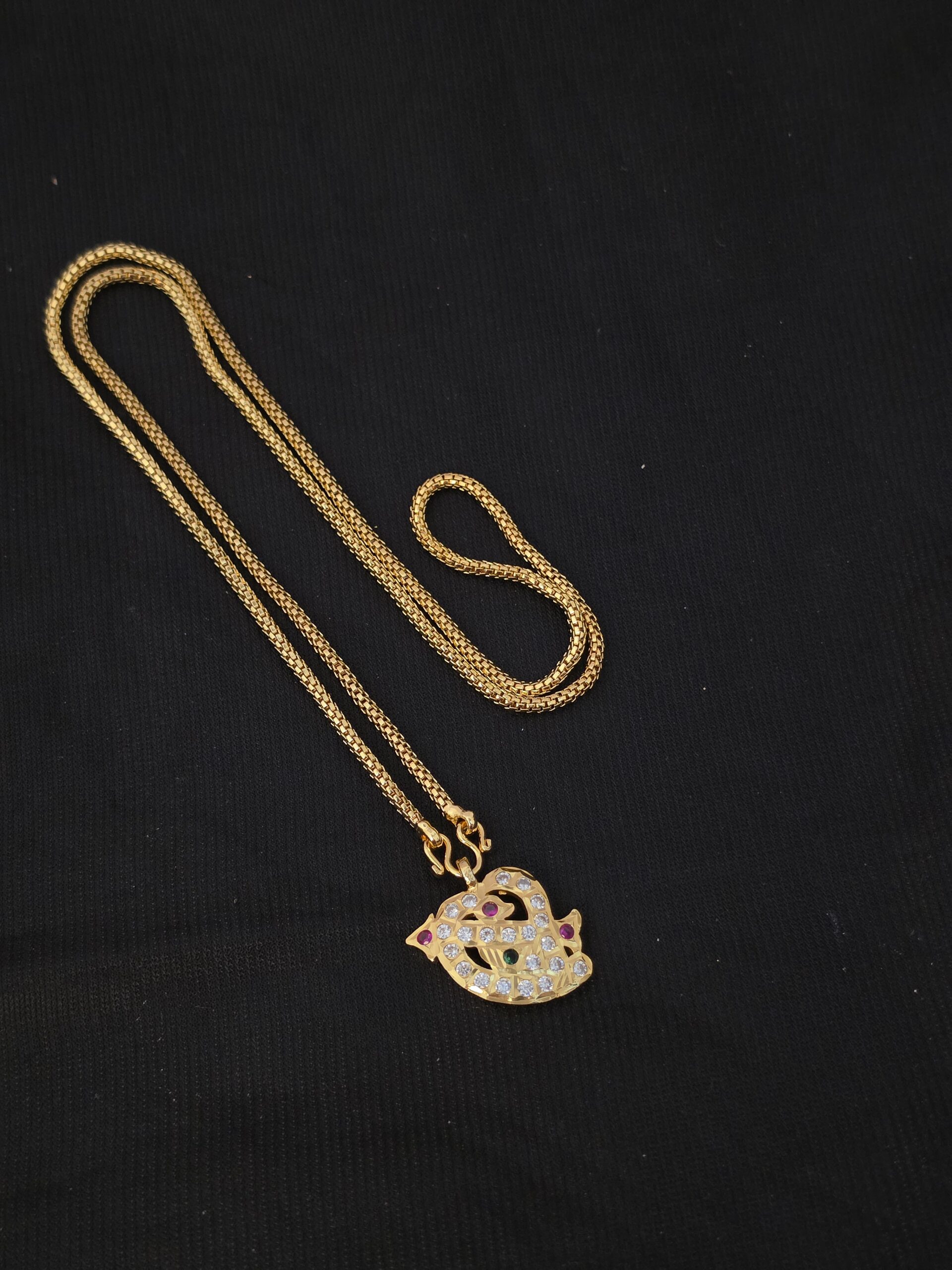 One Day Offer Impon Stone Dollar Chain