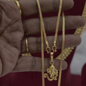 Premium Foaming Vinayagar Dollar Chain
