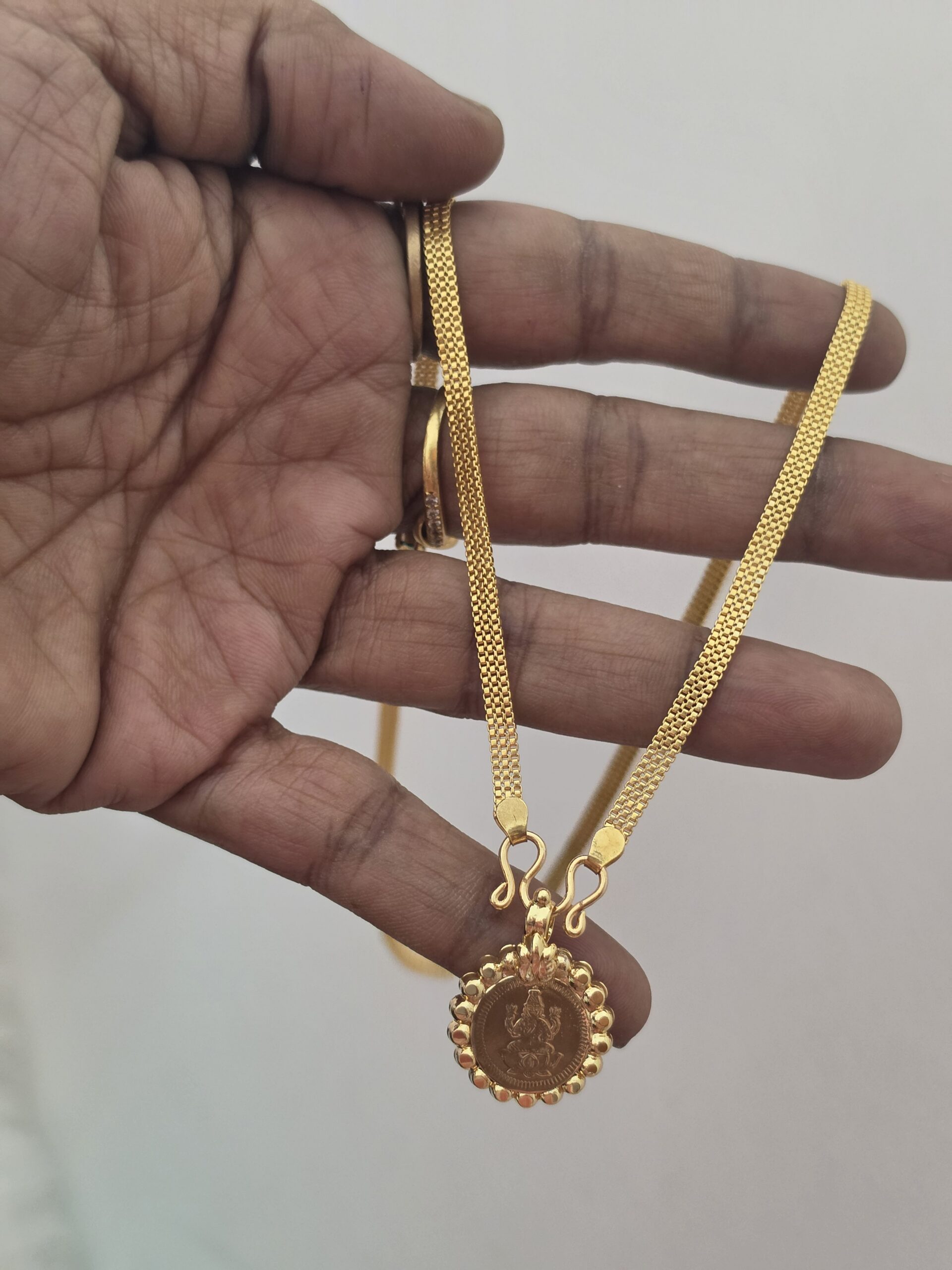 One Day Offer Lakshmi Dollar Chain
