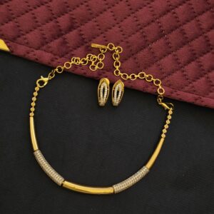 Premium Matt Hasli Necklace With Stud