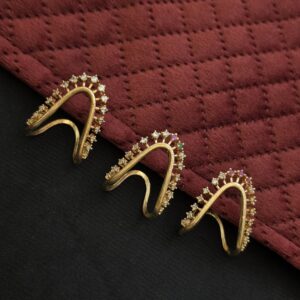 Premium Impon Unpolished Ad Stone Ring