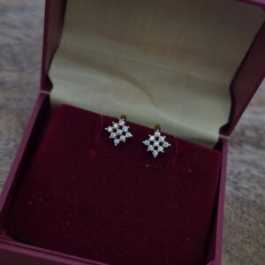 Premium Foaming Rose Gold Stud