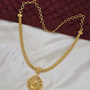 Premium Matt Finish Peacock Necklace