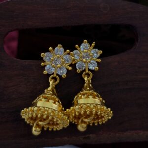 Premium foaming Ad Stone Jhumkha,
