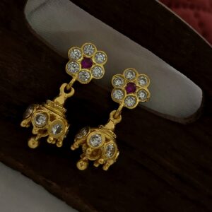 Premium Impom Ad Stone Jhumkha